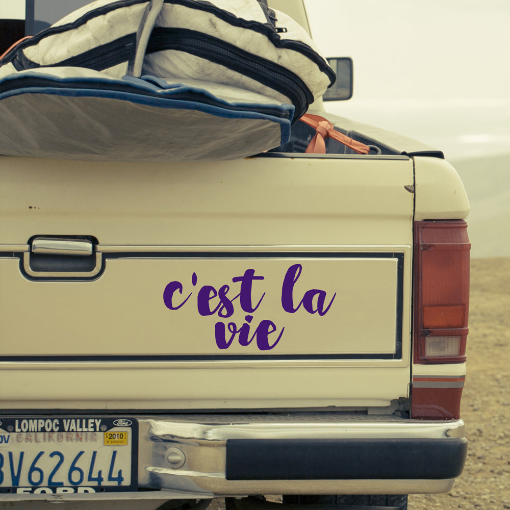 C'est la vie | Bumper sticker