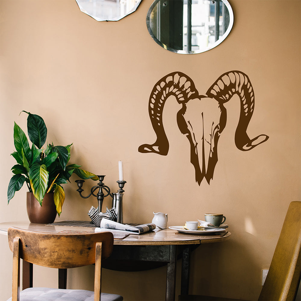 Ram skull | Wall decal-Wall art-Adnil Creations
