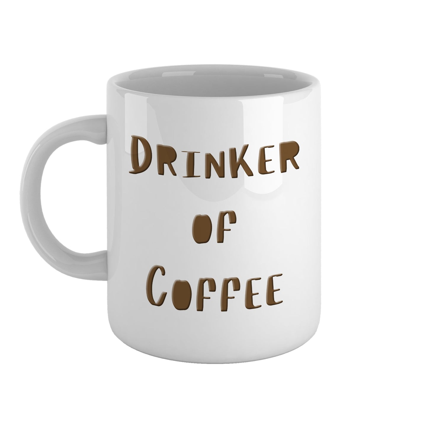 Drinker of coffee | Ceramic mug-Ceramic mug-Adnil Creations