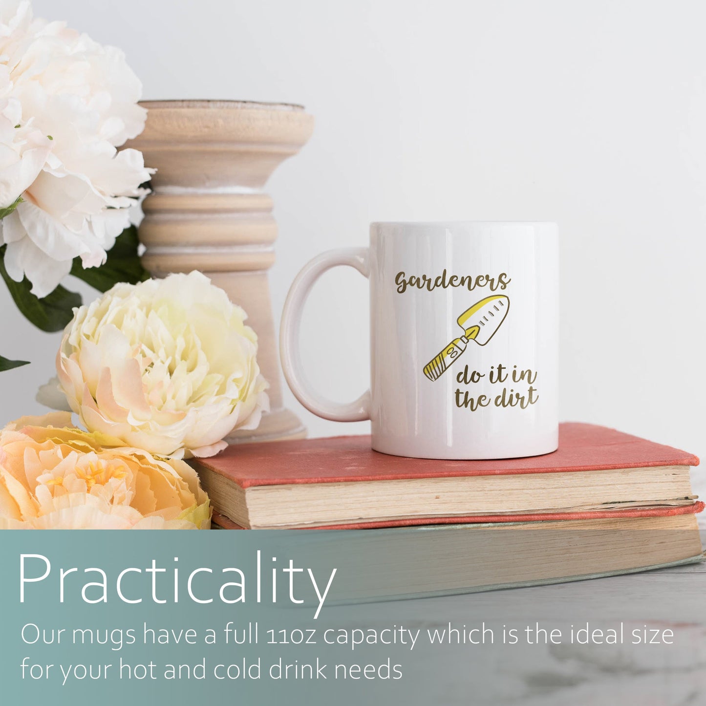 Gardeners do it in the dirt | Ceramic mug-Ceramic mug-Adnil Creations