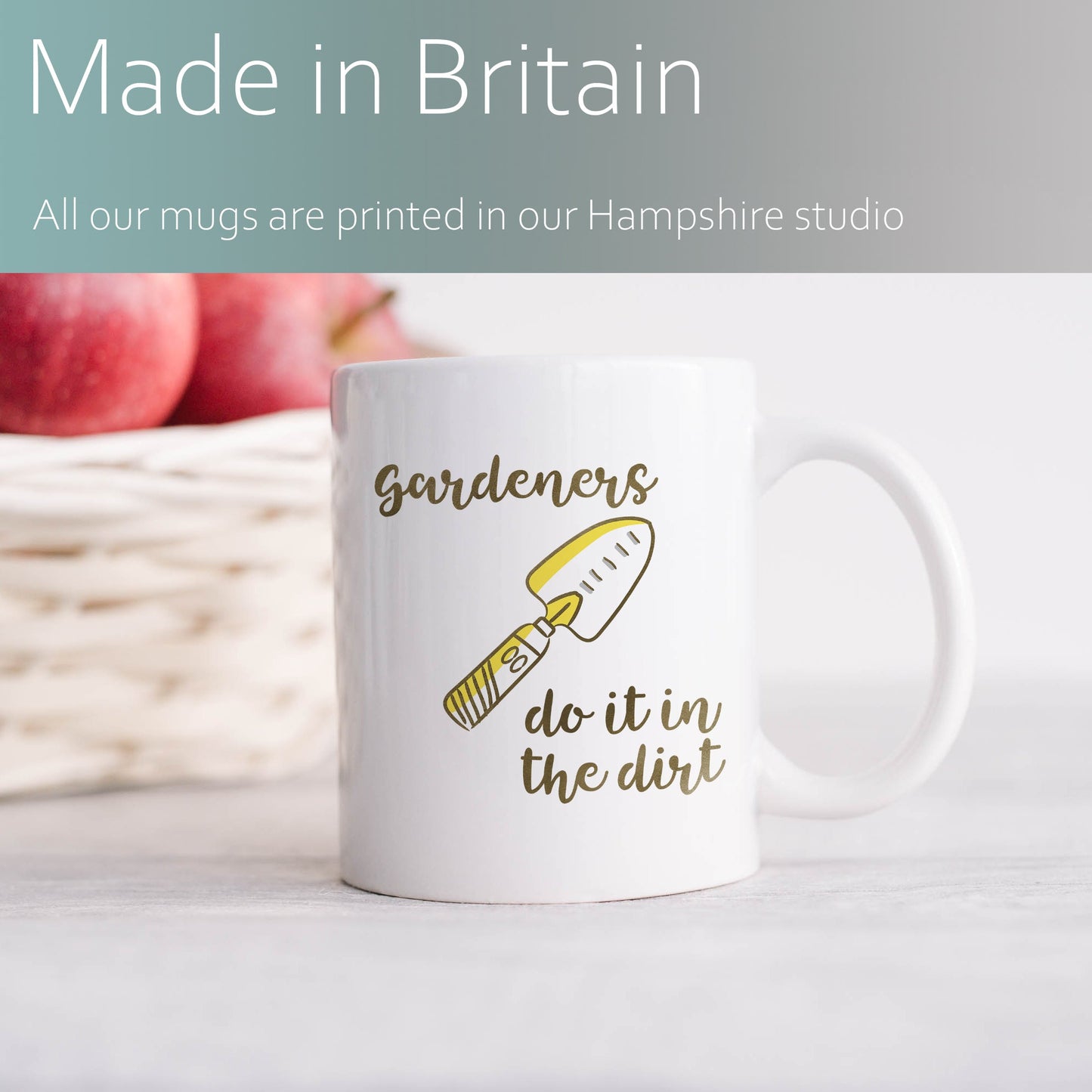 Gardeners do it in the dirt | Ceramic mug-Ceramic mug-Adnil Creations