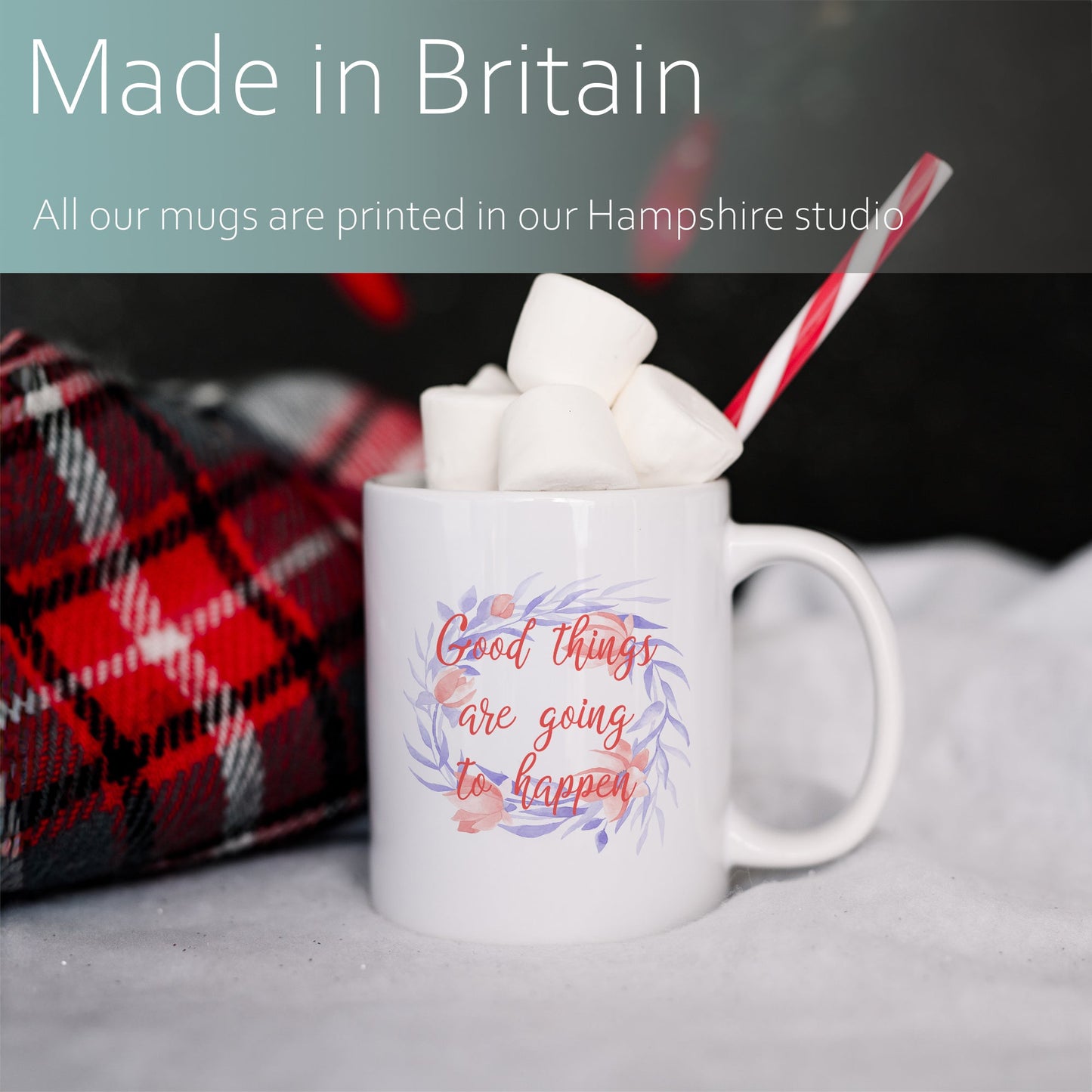 Good things are going to happen | Ceramic mug-Ceramic mug-Adnil Creations