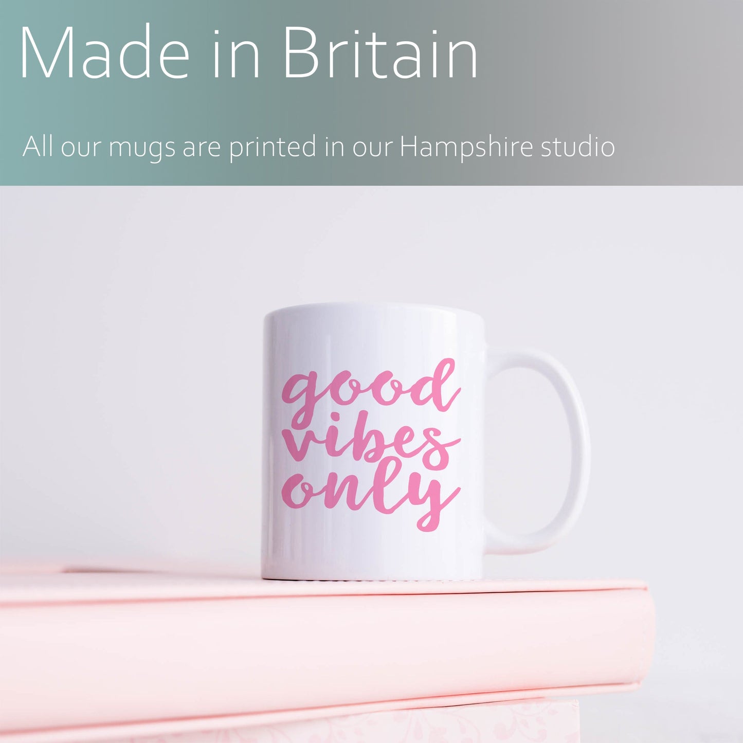 Good vibes only | Ceramic mug-Ceramic mug-Adnil Creations