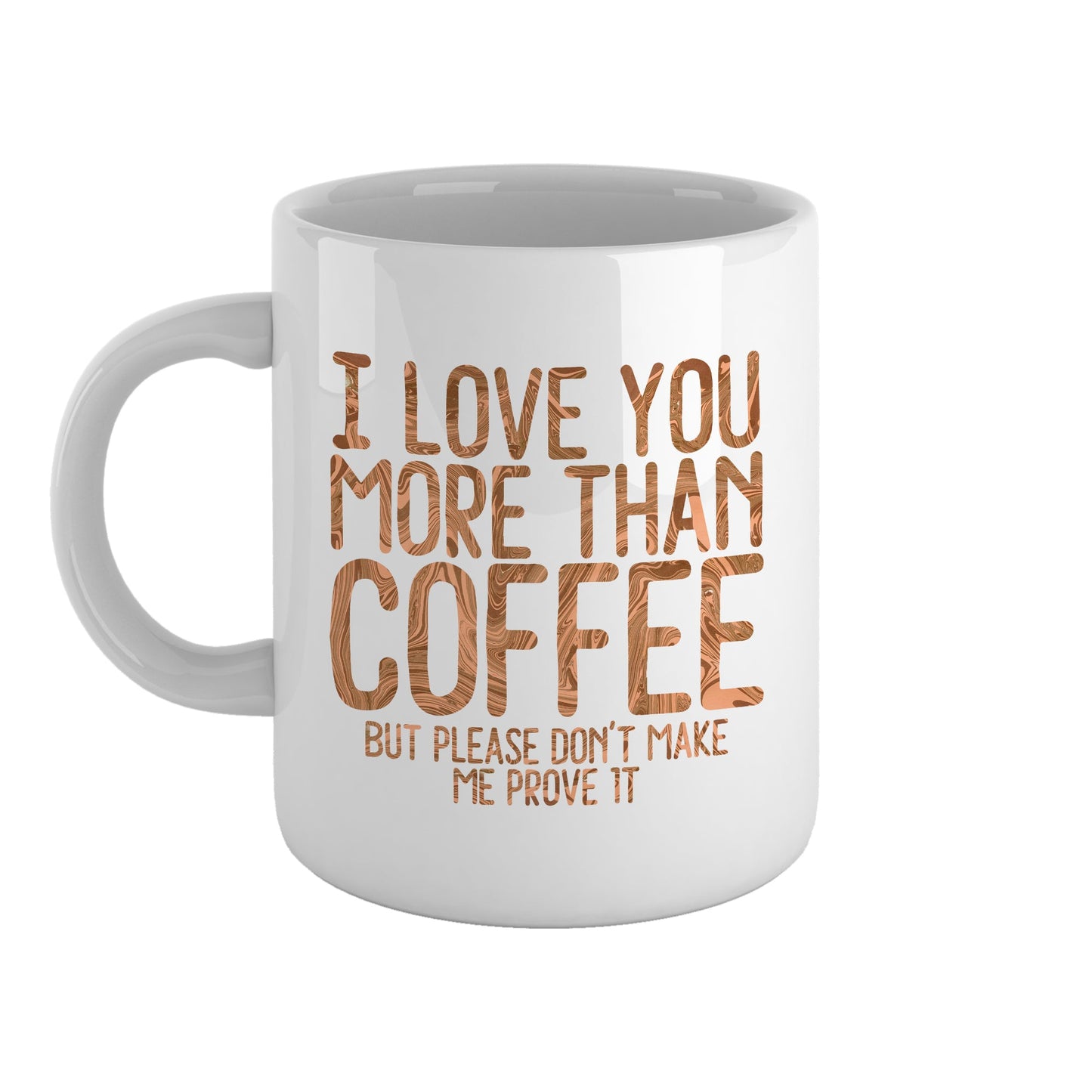 I love you more than coffee | Ceramic mug-Ceramic mug-Adnil Creations