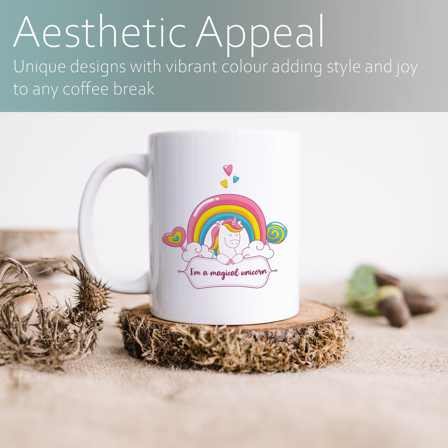 I'm a magical unicorn | Ceramic mug-Ceramic mug-Adnil Creations