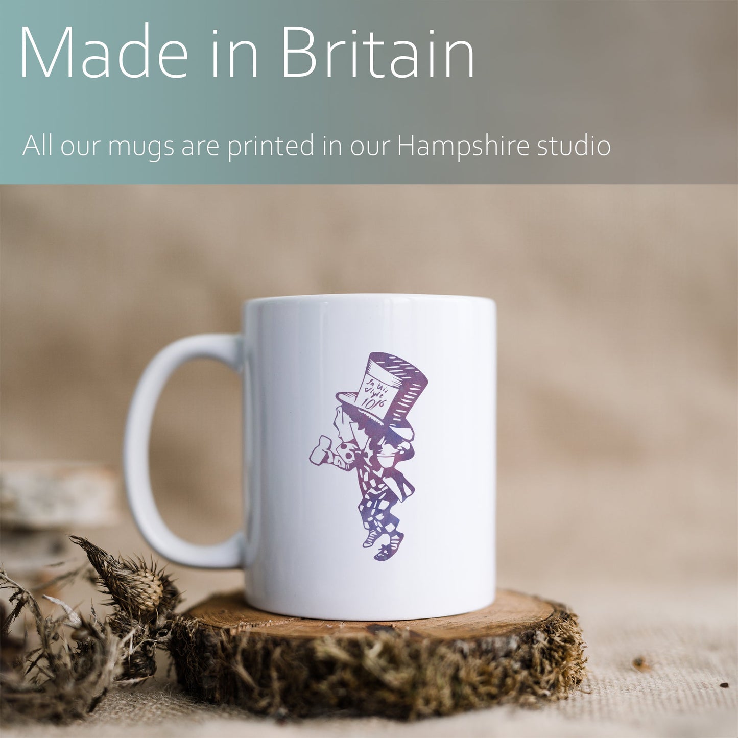 Mad hatter | Ceramic mug-Ceramic mug-Adnil Creations