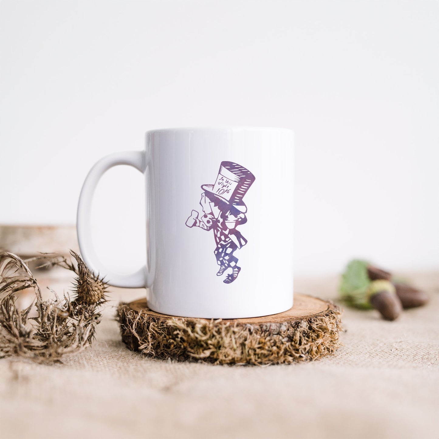Mad hatter | Ceramic mug-Ceramic mug-Adnil Creations