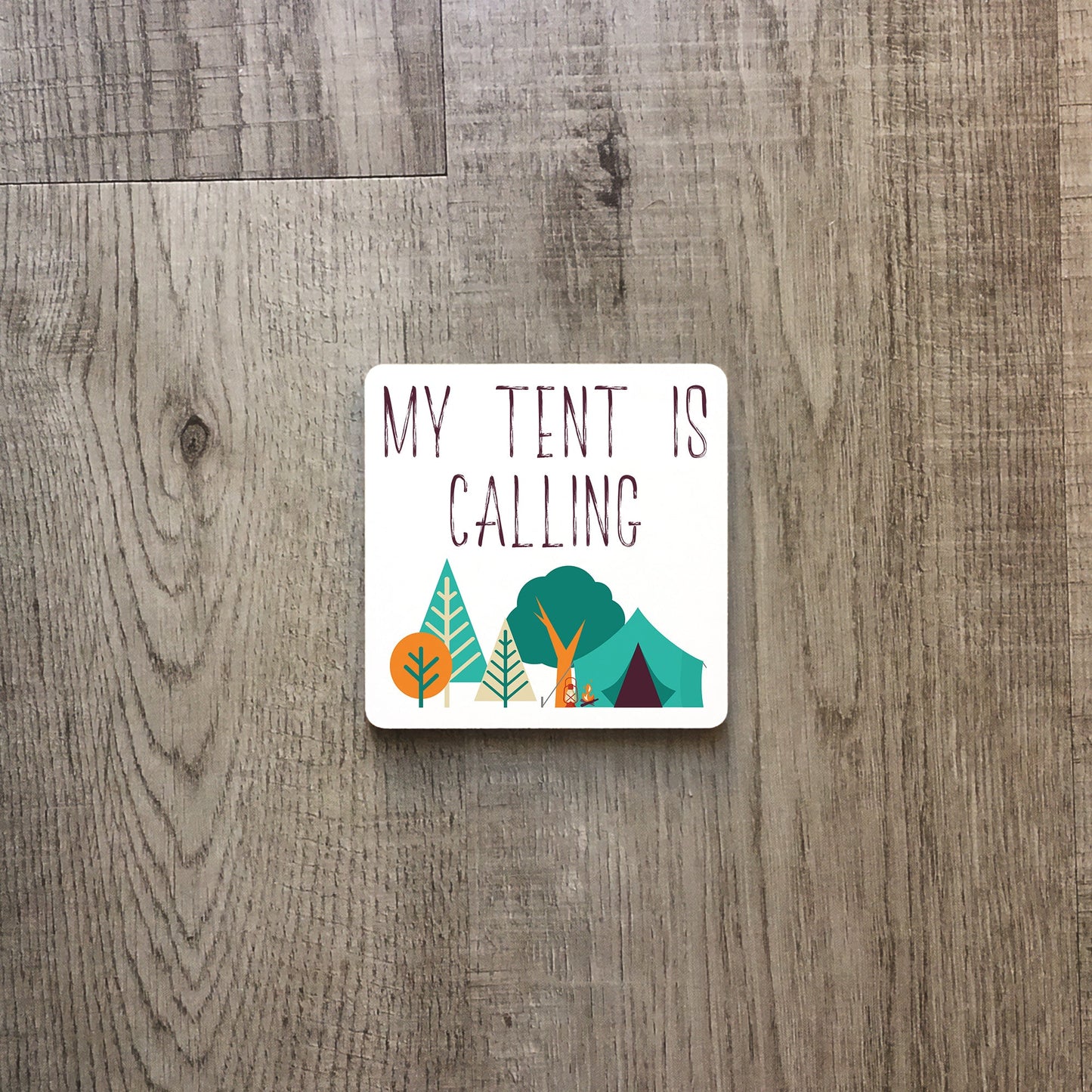 My tent is calling | Ceramic mug-Ceramic mug-Adnil Creations
