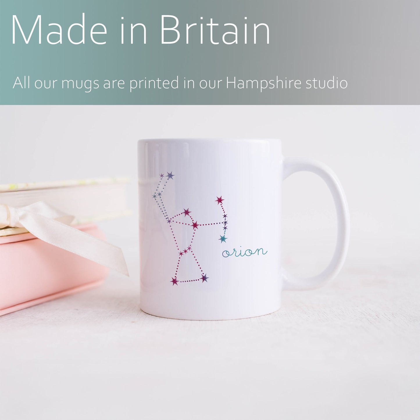 Orion constellation | Ceramic mug-Ceramic mug-Adnil Creations