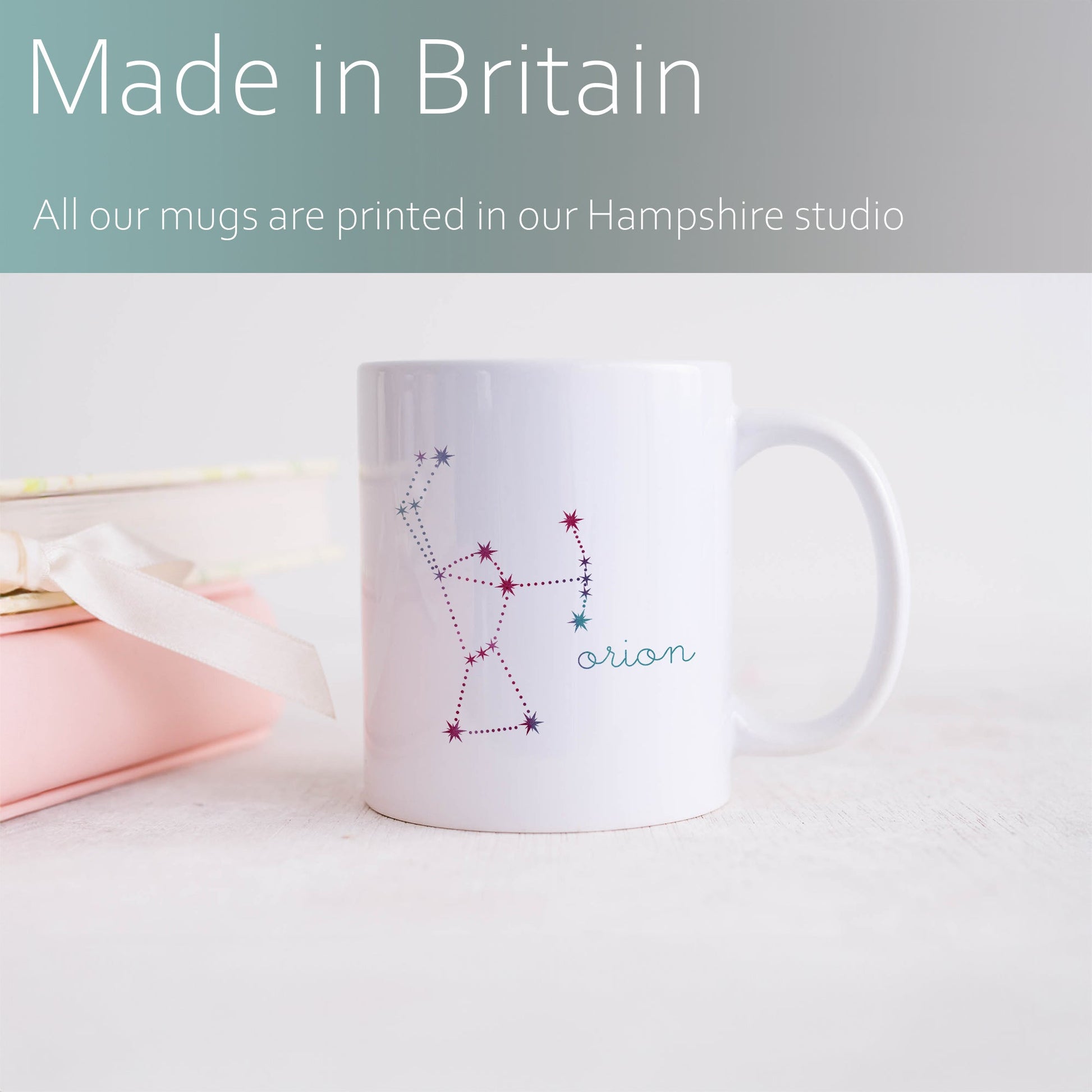 Orion constellation | Ceramic mug-Ceramic mug-Adnil Creations