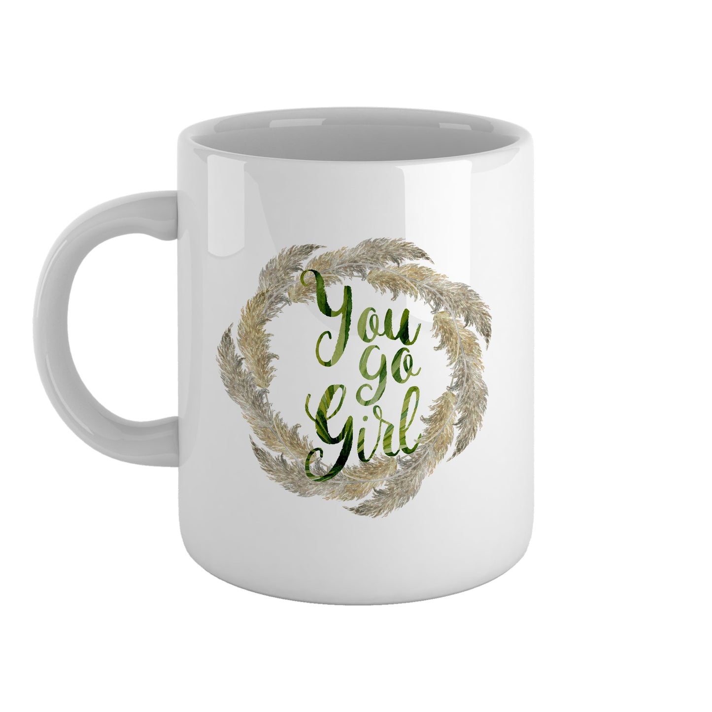 You go girl | Ceramic mug-Ceramic mug-Adnil Creations