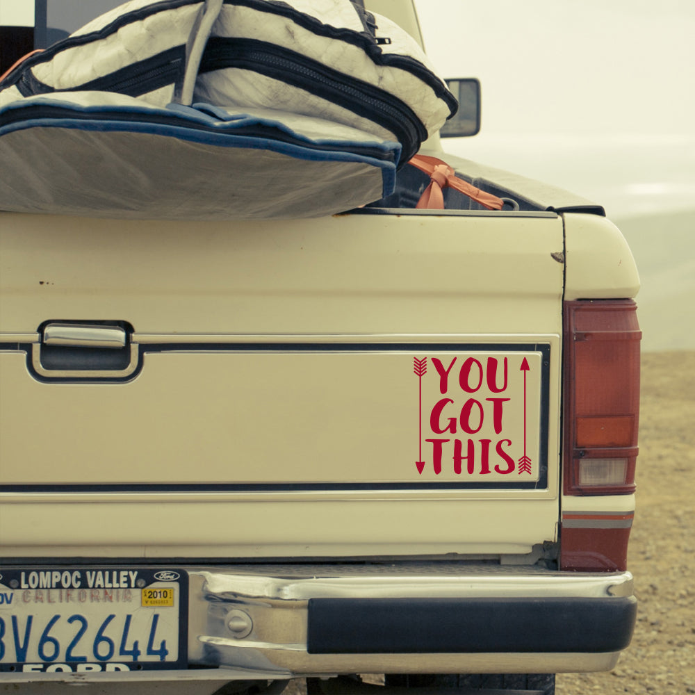 You got this | Bumper sticker
