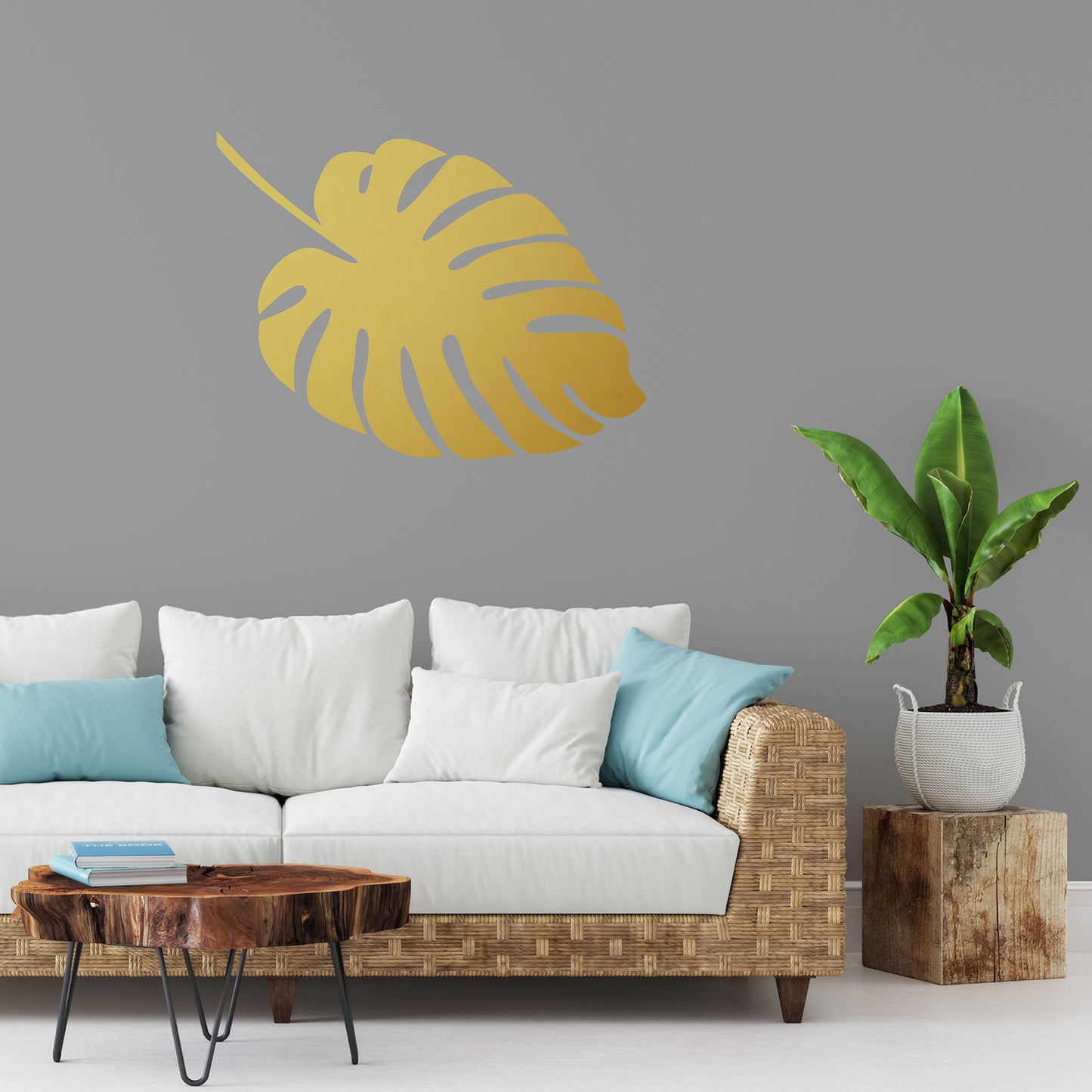 Monstera leaf | Wall decal-Wall art-Adnil Creations