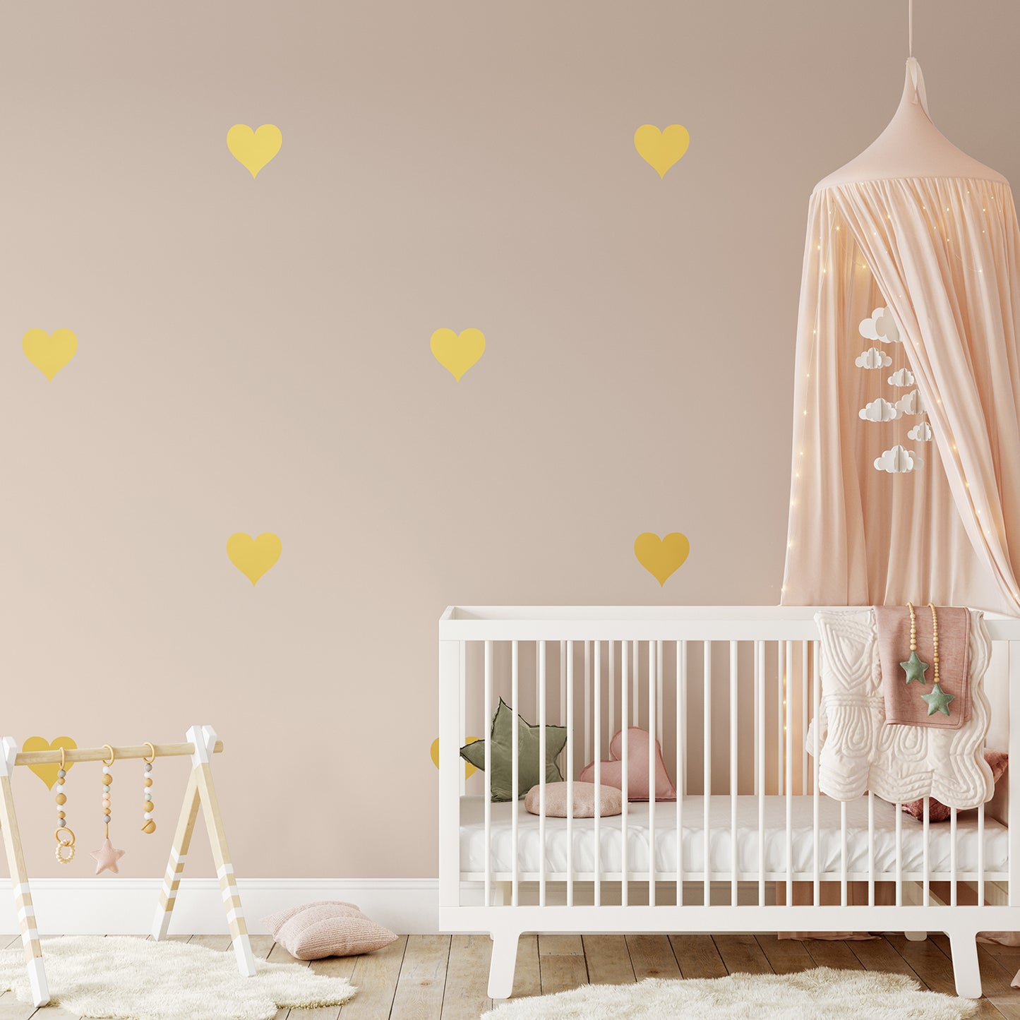 Love hearts | Wall pattern-Repeating pattern-Adnil Creations