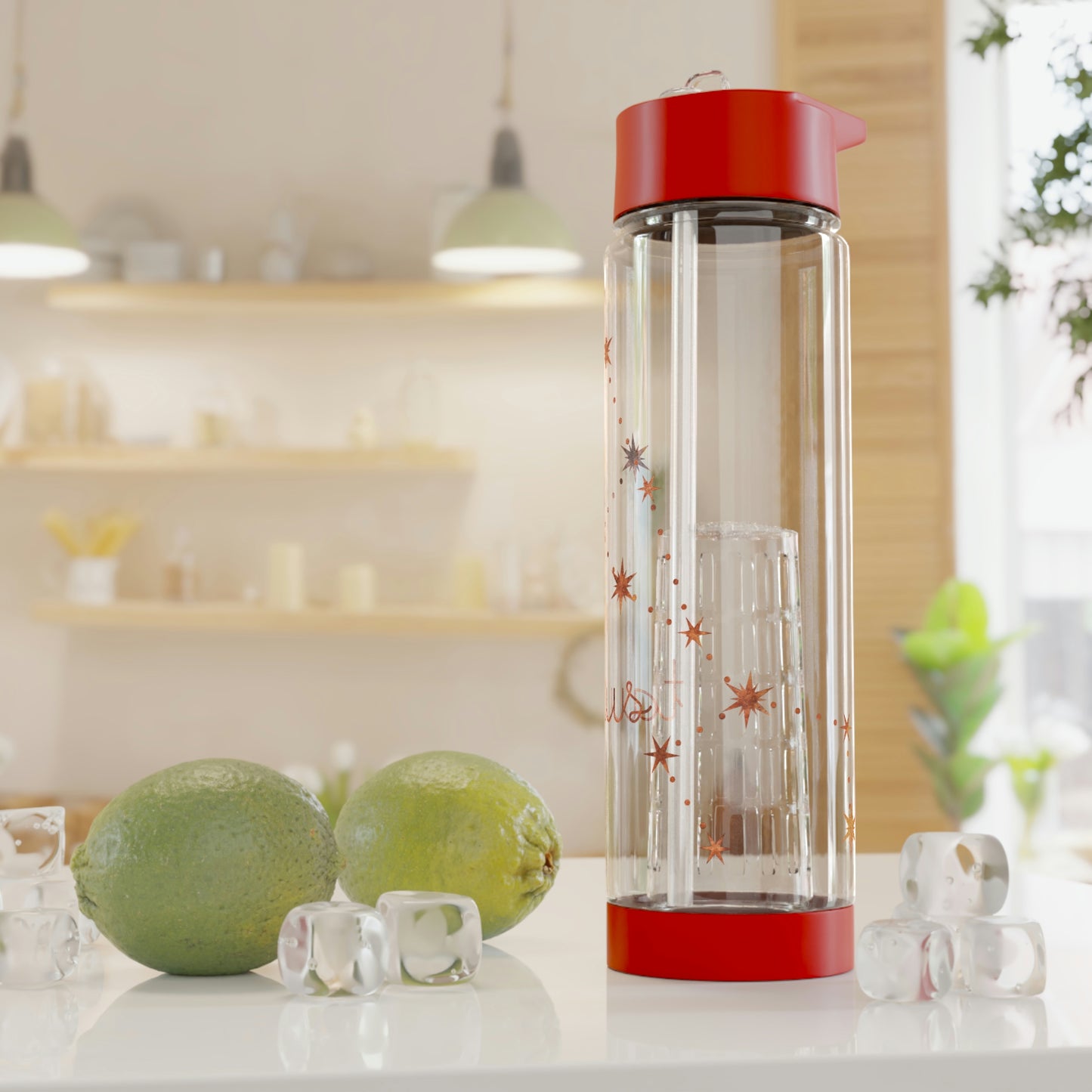 Taurus Constellation Infuser Water Bottle