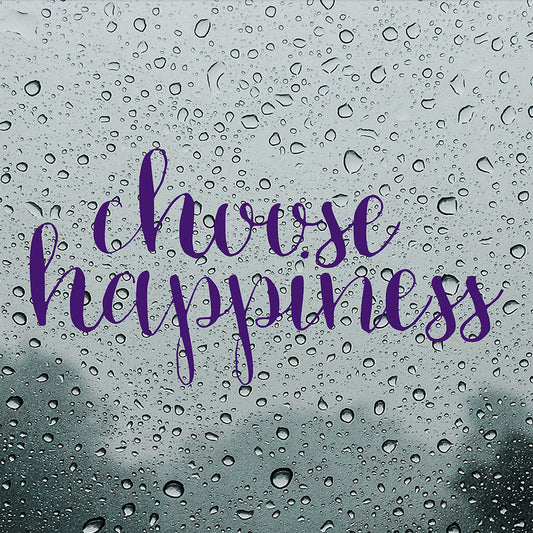 Choose happiness | Bumper sticker