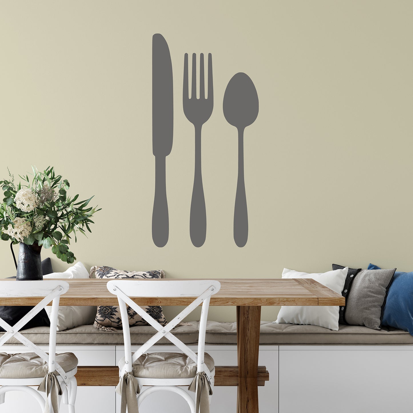 Cutlery | Wall decal-Wall art-Adnil Creations