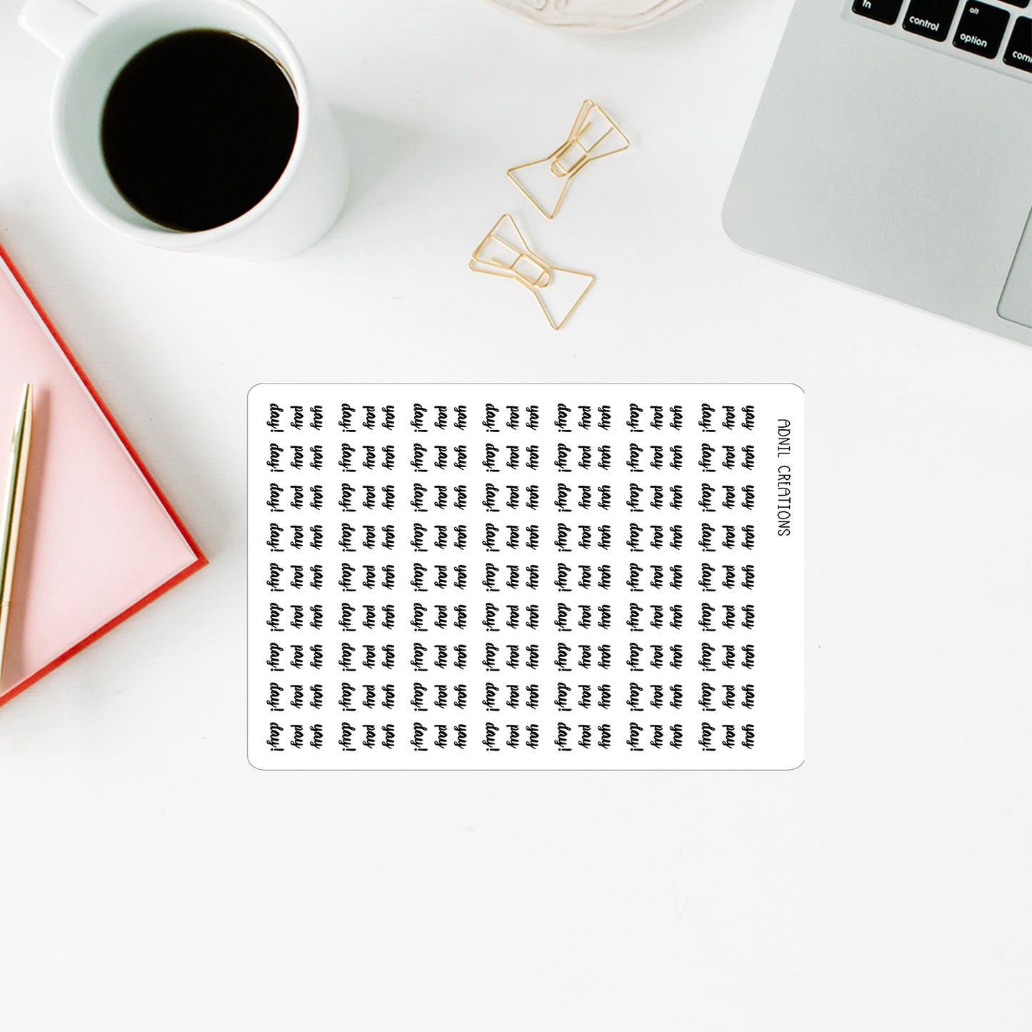 Pay day mono | Planner stickers - Adnil Creations