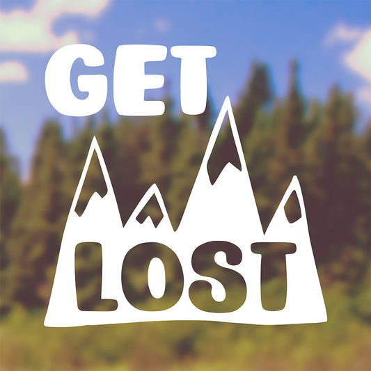 Get lost | Bumper sticker
