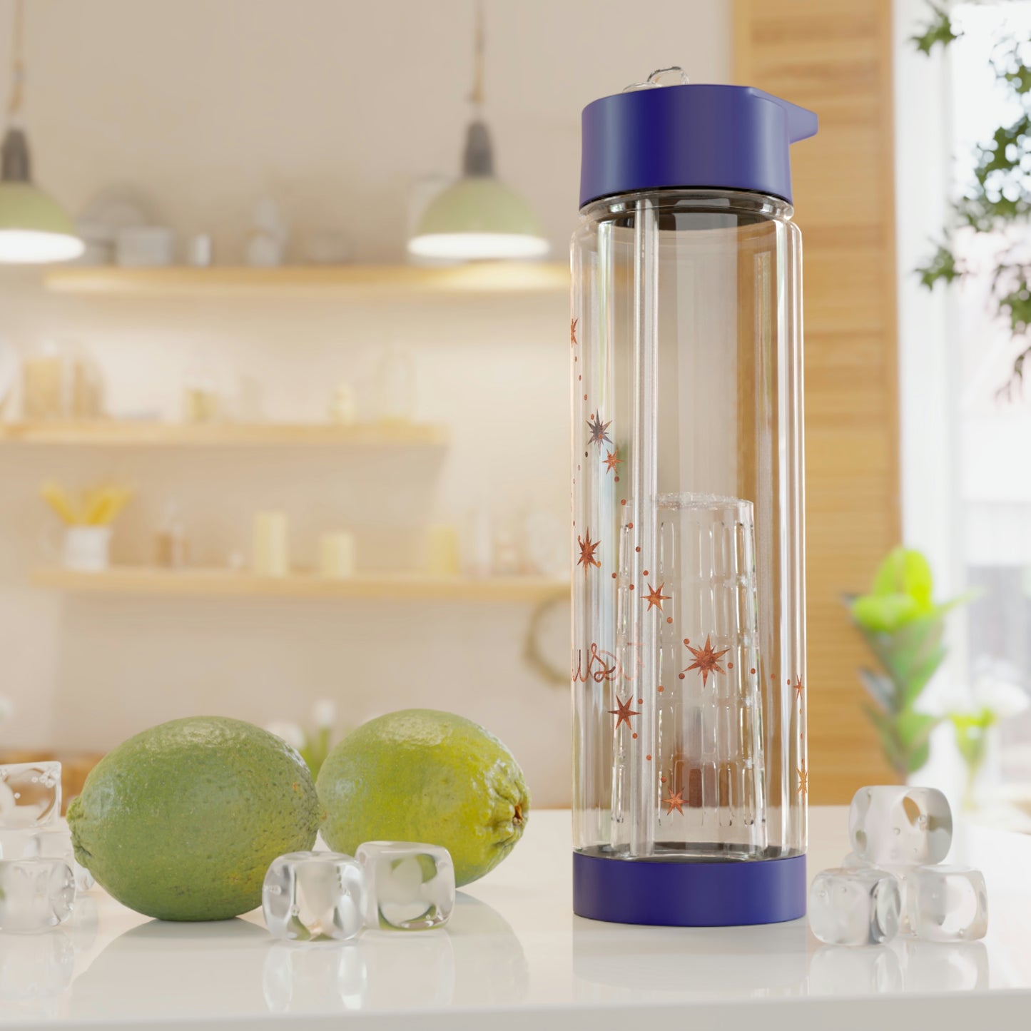 Taurus Constellation Infuser Water Bottle