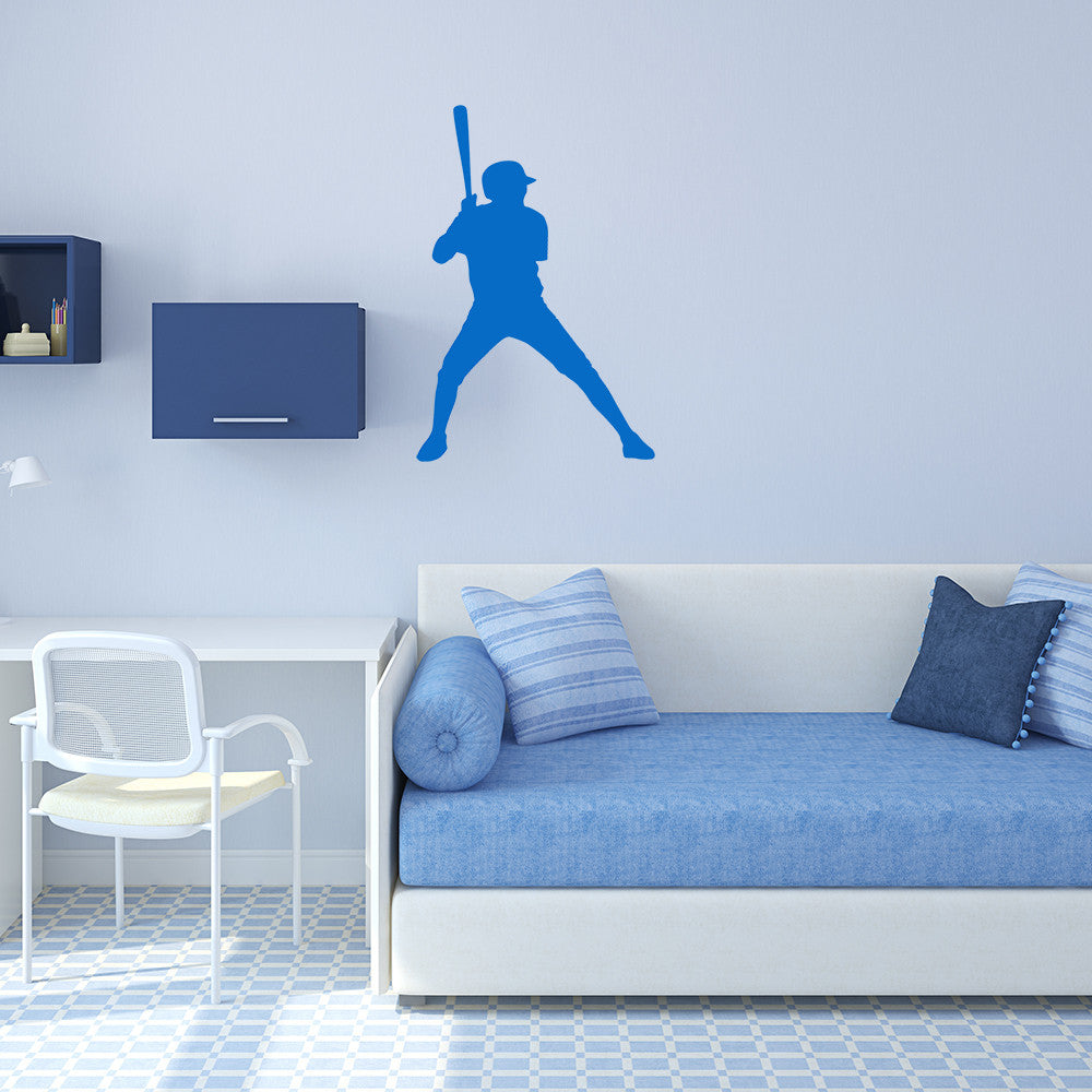 Baseball player | Wall decal - Adnil Creations