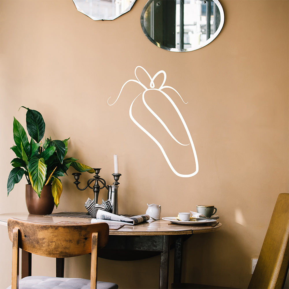 Ballet shoe | Wall decal-Wall art-Adnil Creations