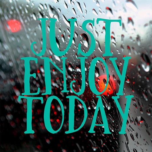 Just enjoy today | Bumper sticker