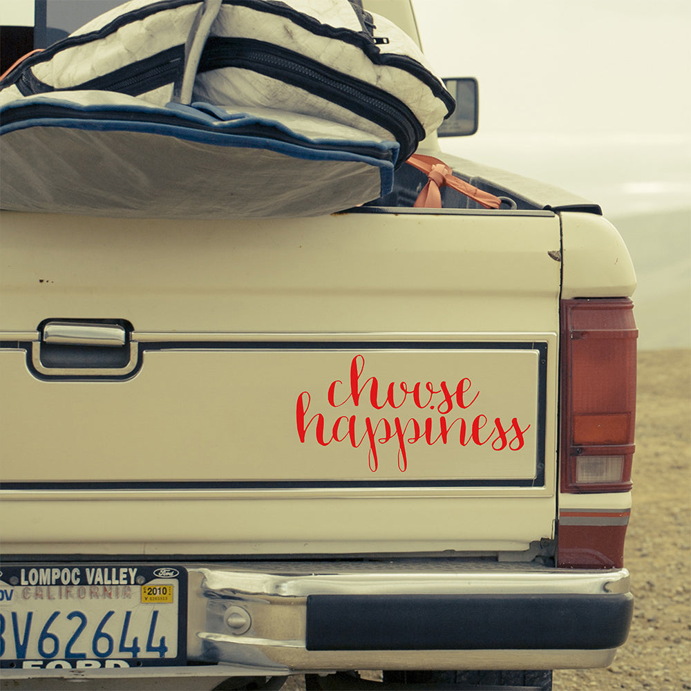 Choose happiness | Bumper sticker