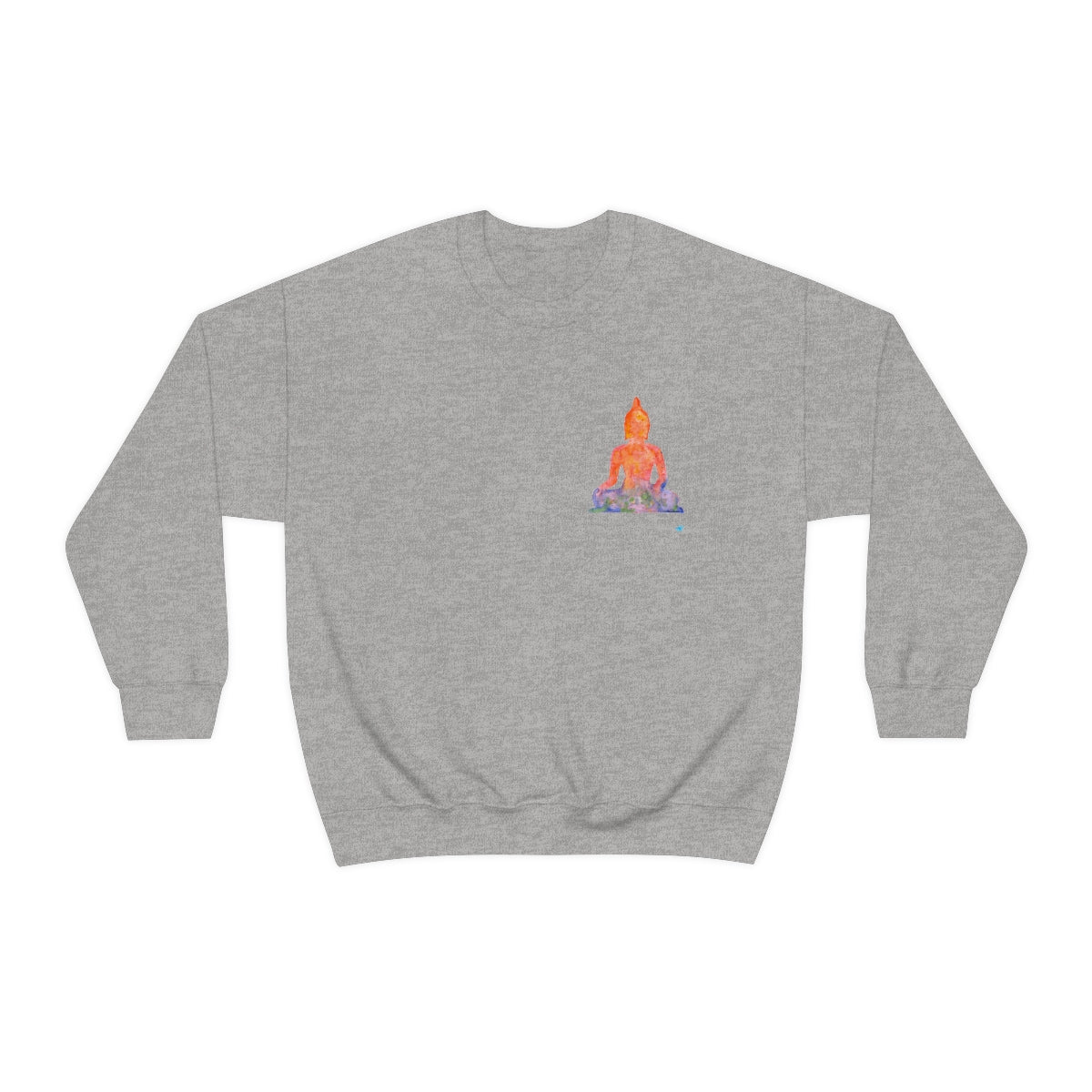 Watercolour Buddha | Yoga Sweater | Unisex Heavy Blend™ Crewneck Sweatshirt
