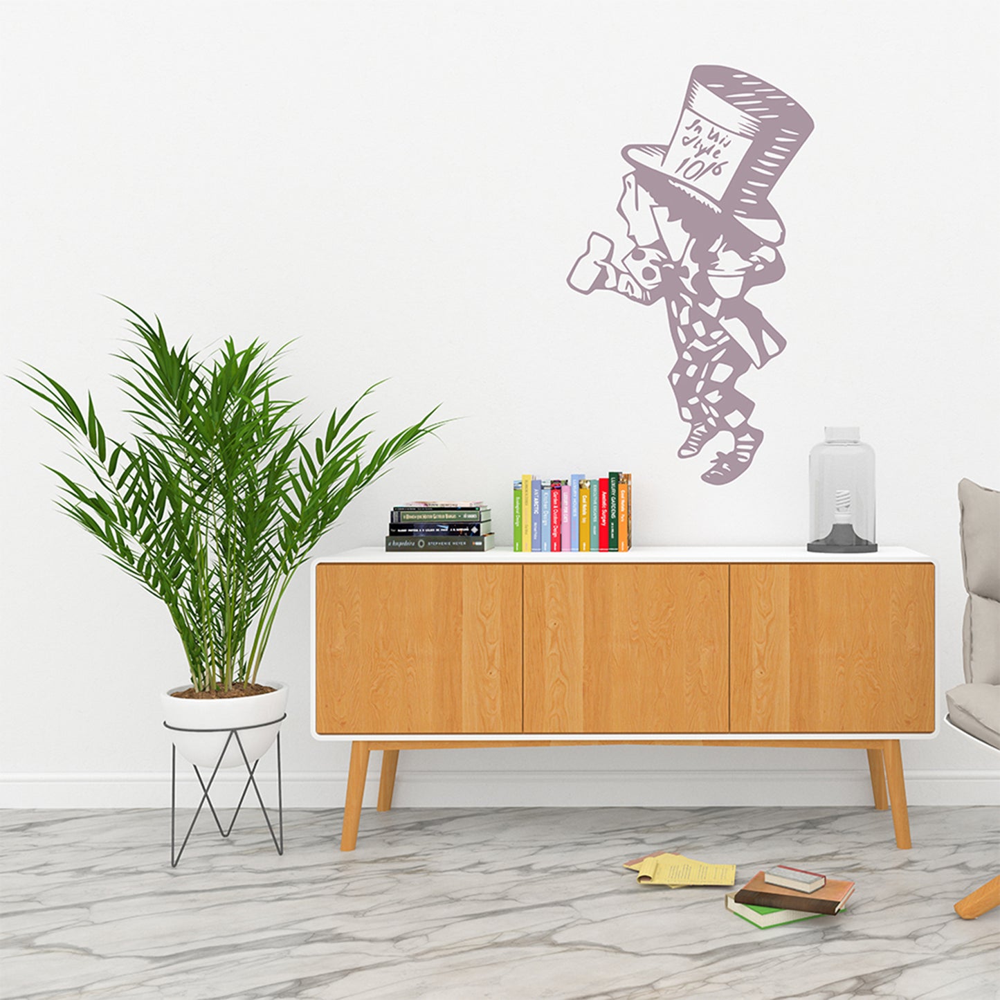 Mad hatter | Alice's adventures in Wonderland | Wall decal