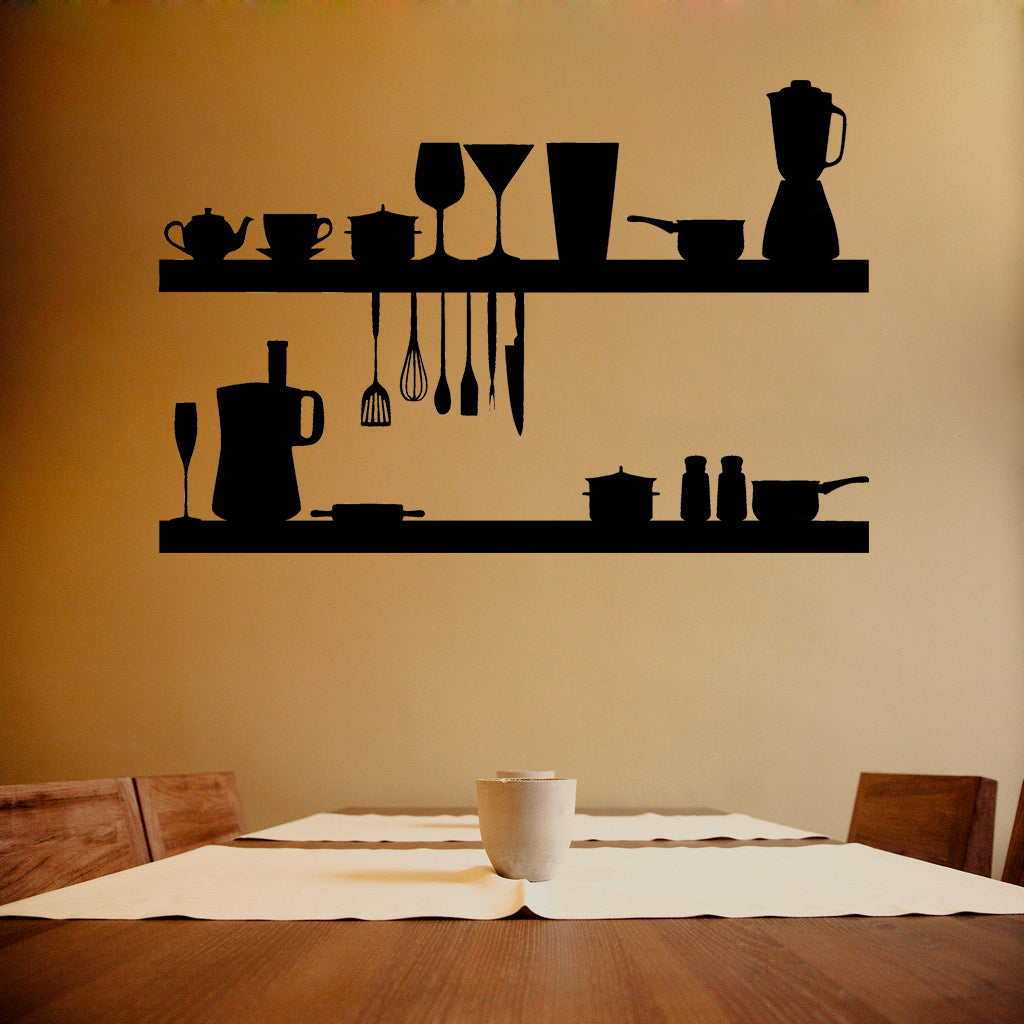 Kitchen objects | Wall decal-Wall art-Adnil Creations