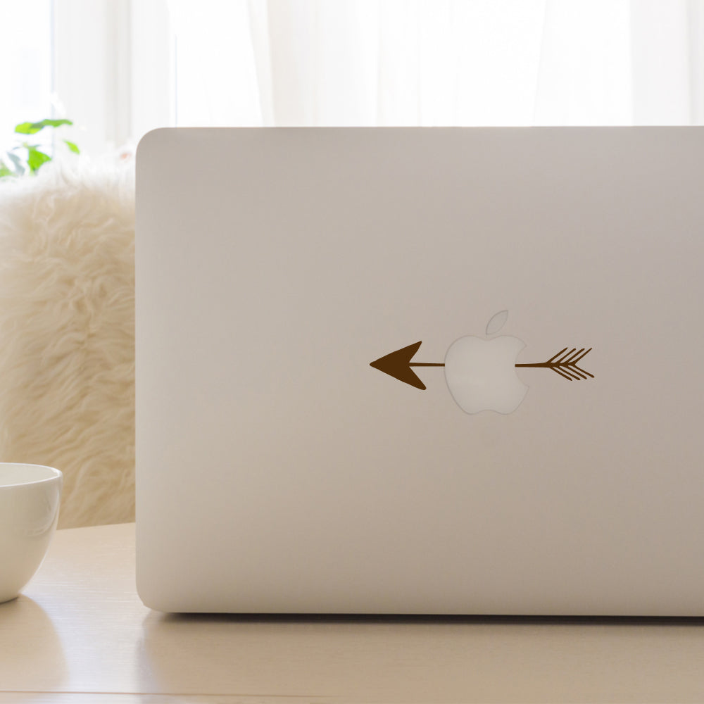 Arrow through apple | Laptop decal - Adnil Creations