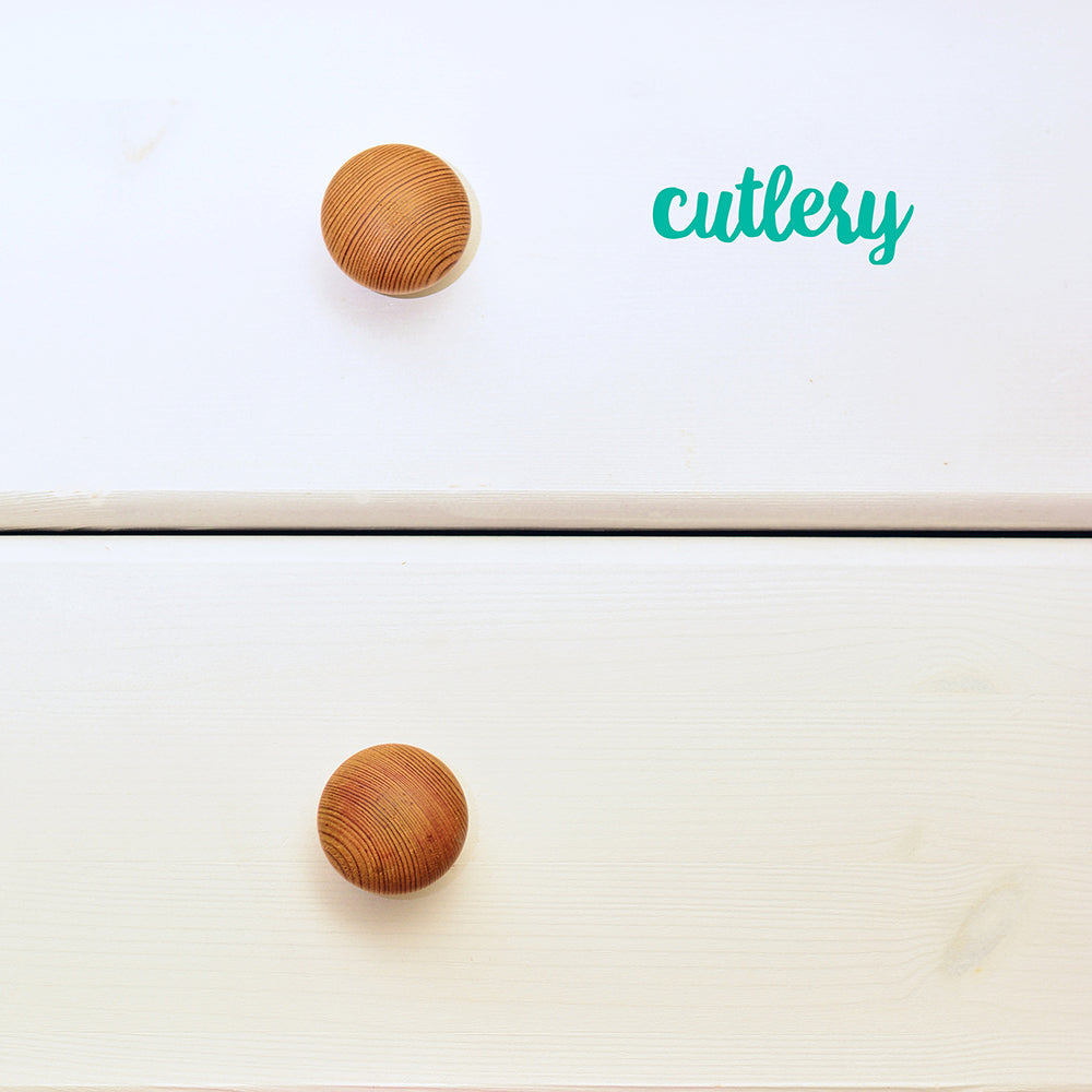 Cutlery | Drawer decal - Adnil Creations