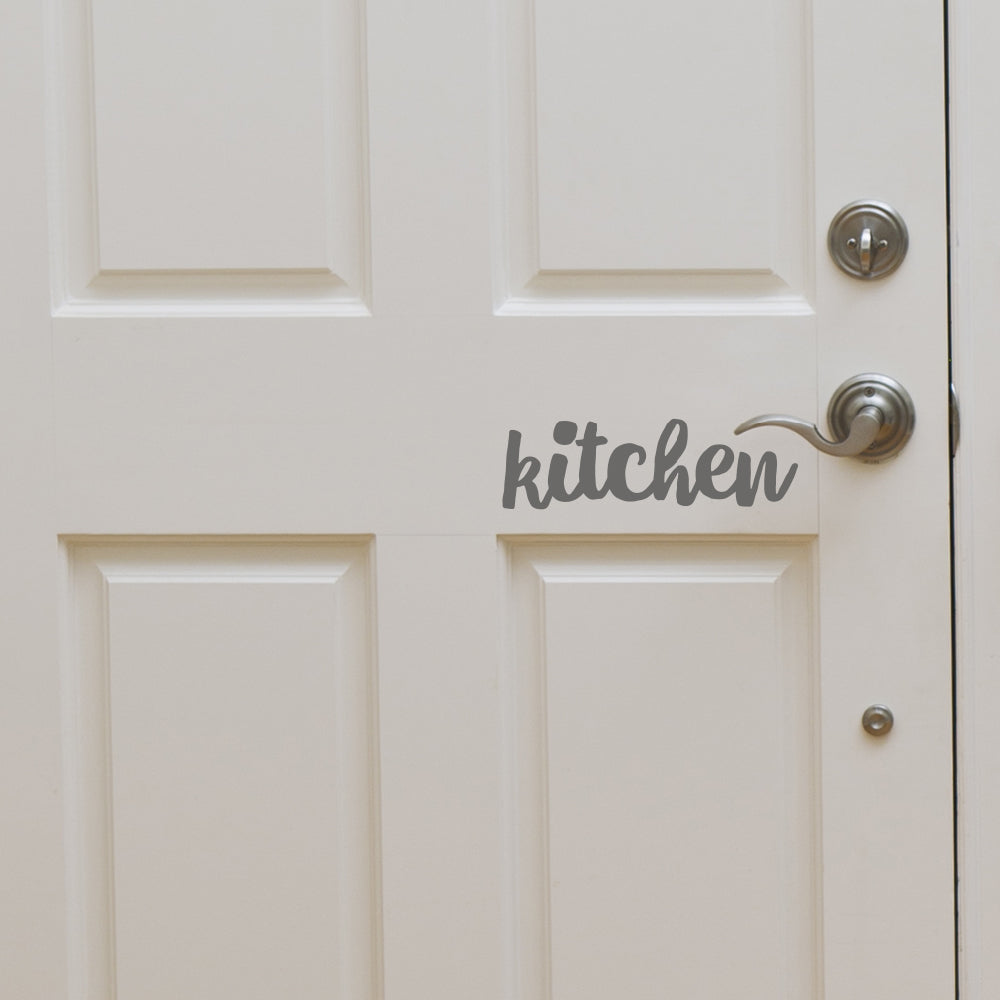 Kitchen | Door decal - Adnil Creations