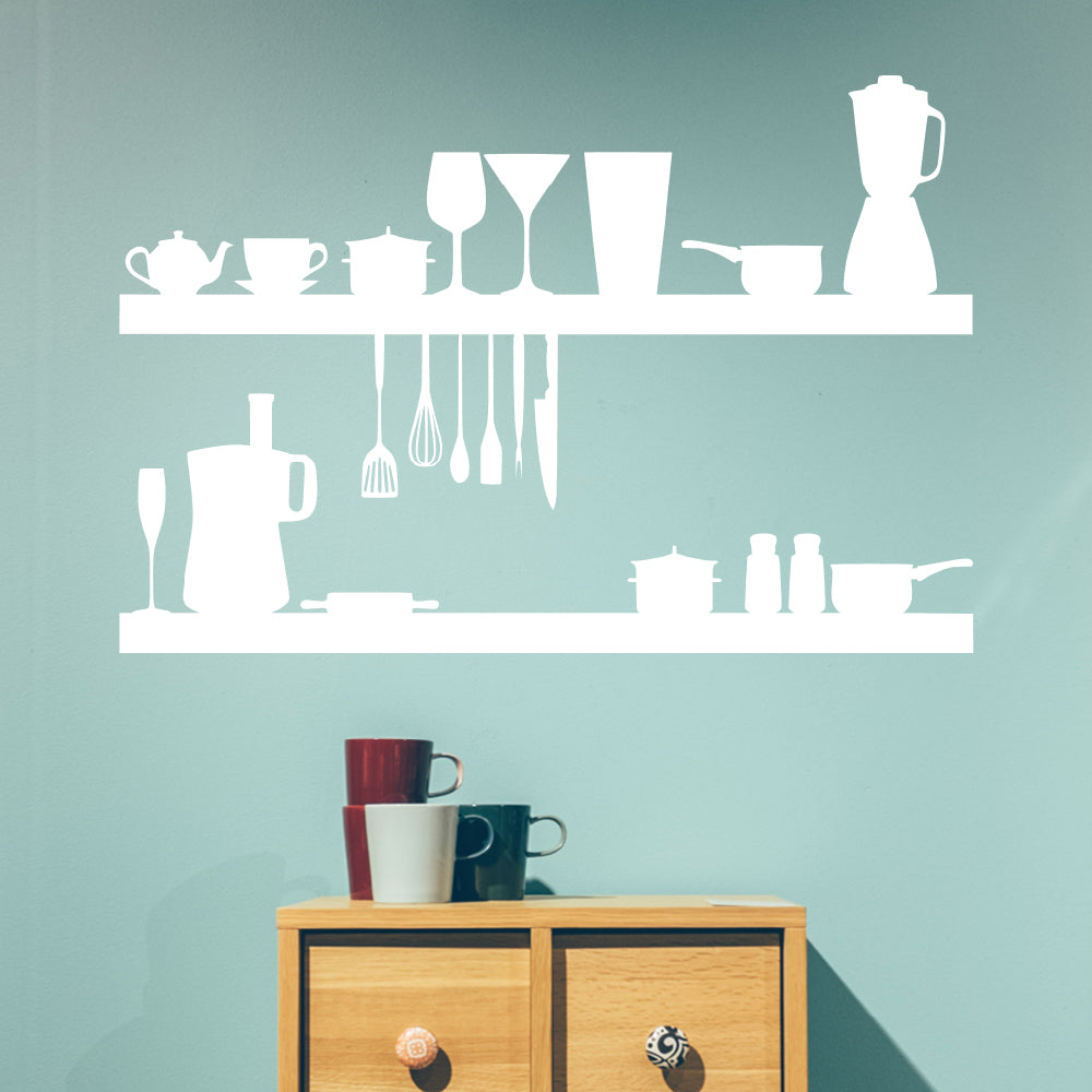Kitchen objects | Wall decal-Wall art-Adnil Creations