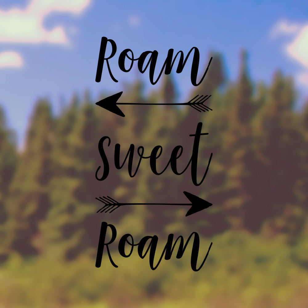 Roam sweet roam | Bumper sticker - Adnil Creations