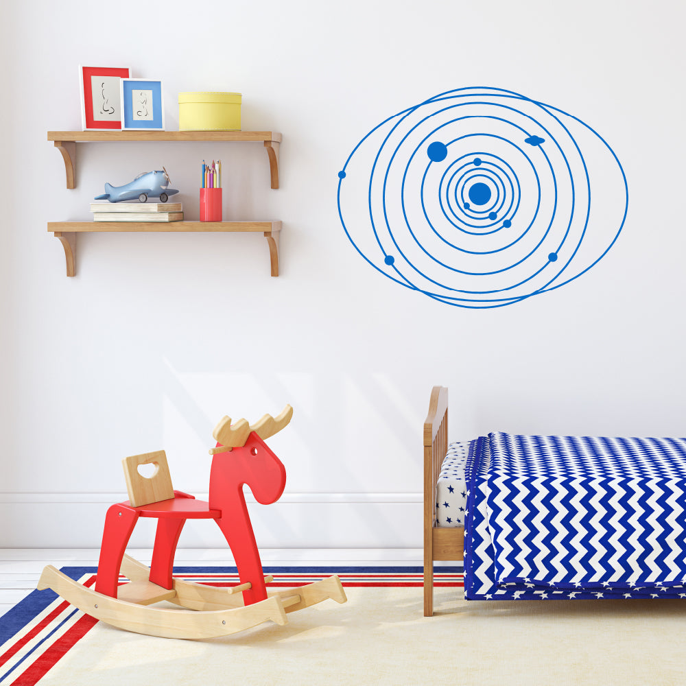 Solar system | Wall decal - Adnil Creations