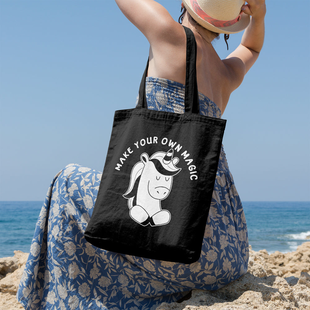 Make your own magic | 100% Cotton tote bag - Adnil Creations