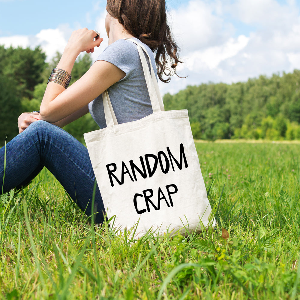 Random crap | 100% Cotton tote bag - Adnil Creations