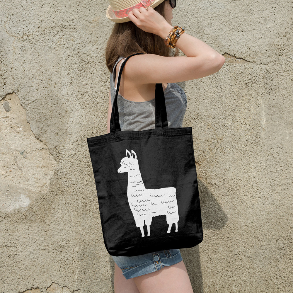 Llama | 100% Cotton tote bag - Adnil Creations