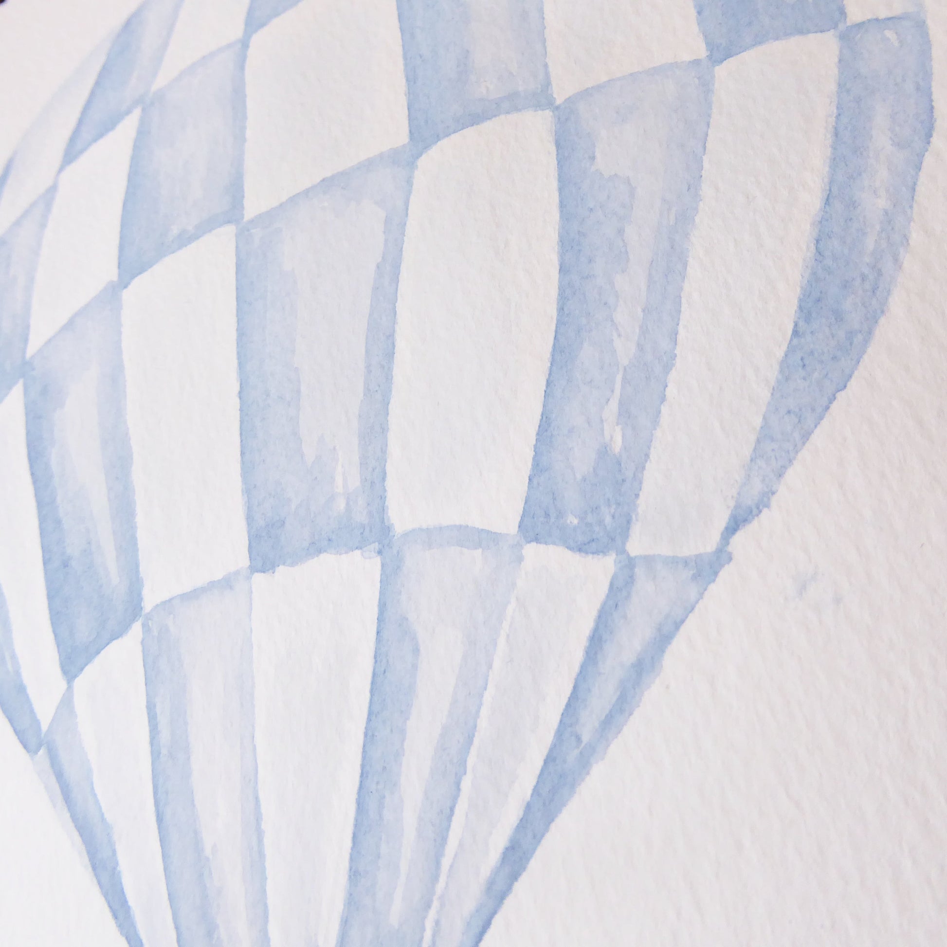 Watercolour hot air balloons | Fabric wall stickers - Adnil Creations