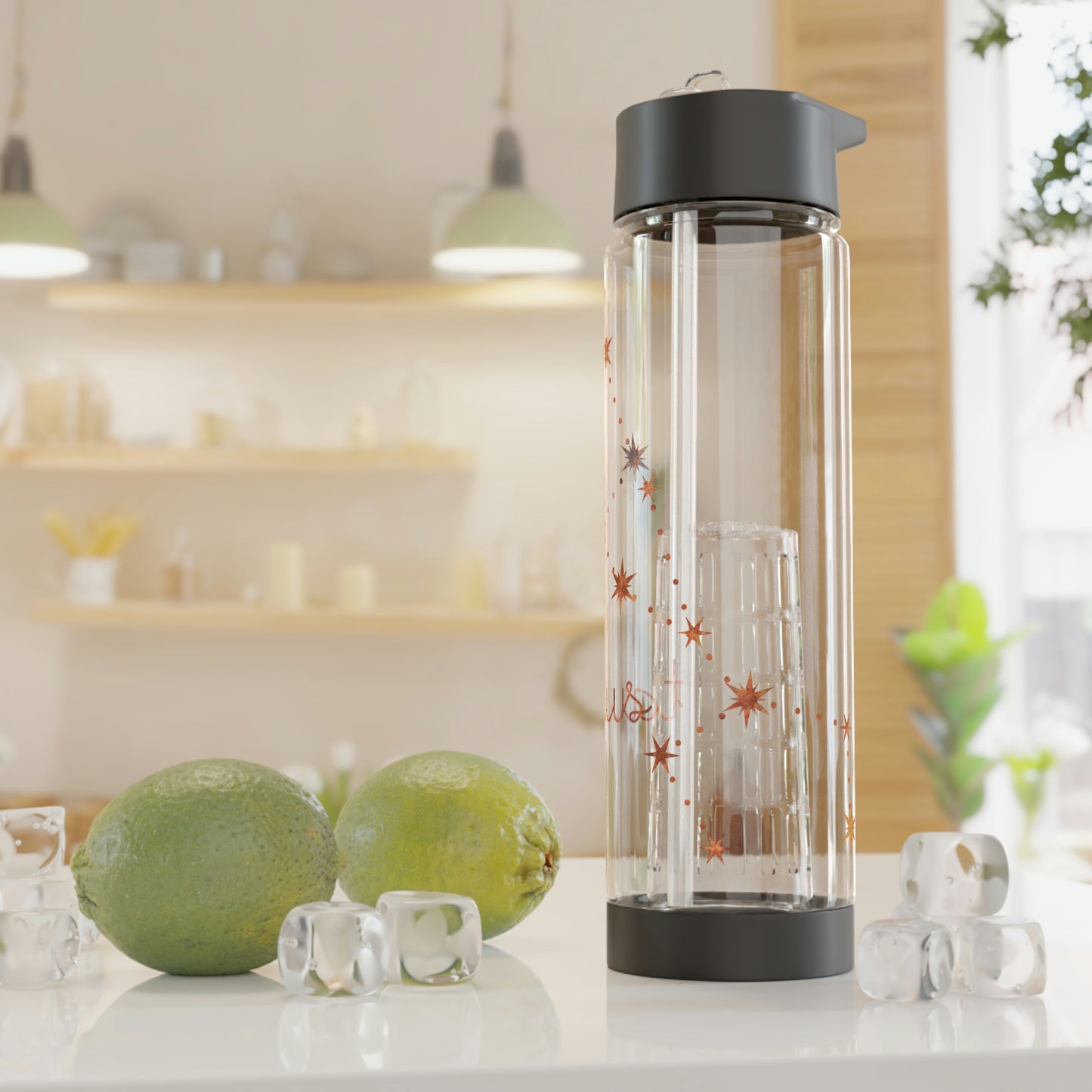 Taurus Constellation Infuser Water Bottle