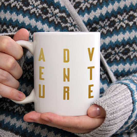 Adventure | Ceramic mug - Adnil Creations