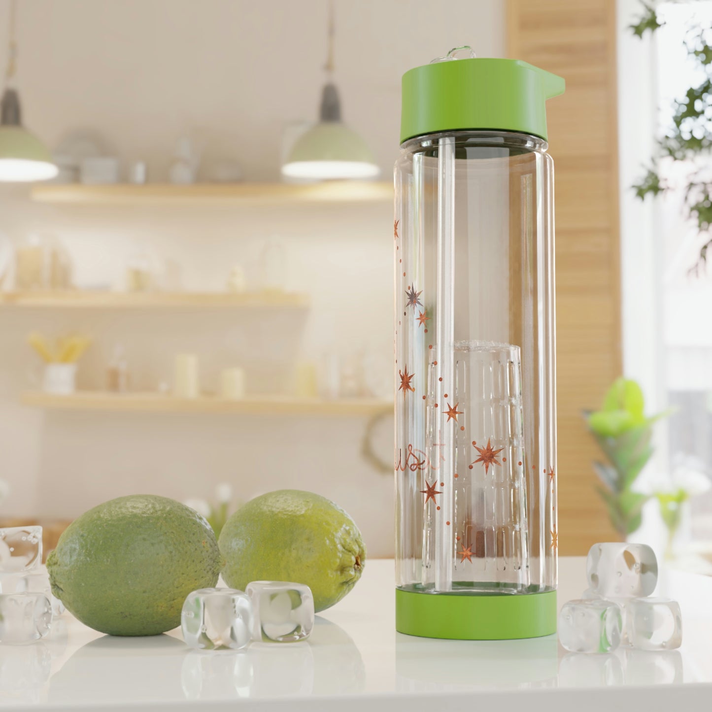 Taurus Constellation Infuser Water Bottle