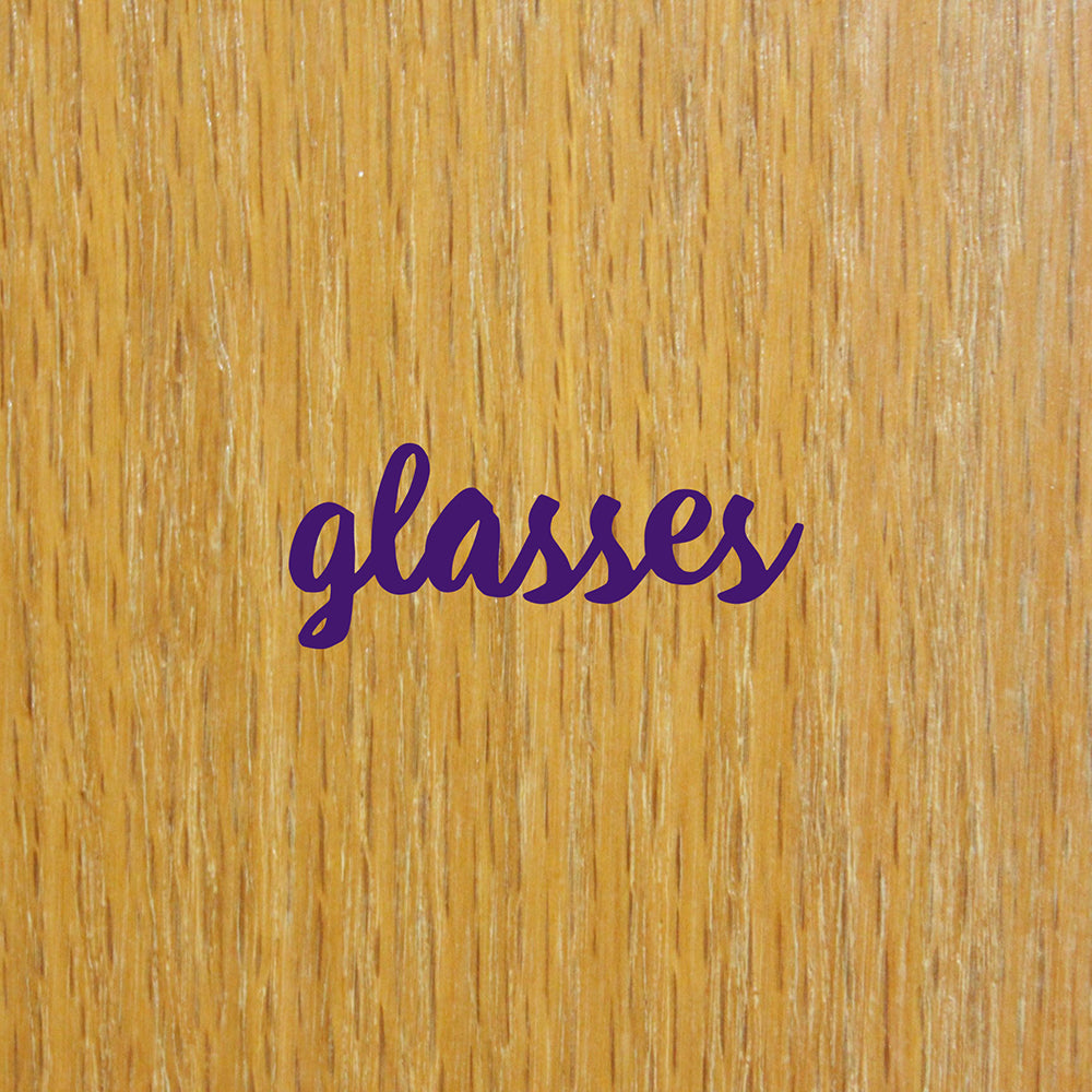 Glasses | Cupboard decal - Adnil Creations