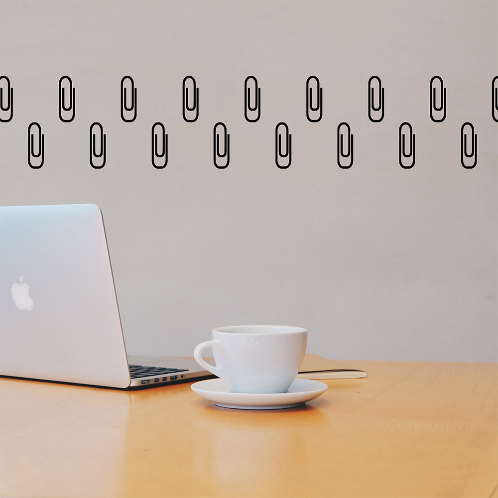 Set of 50 paper clips | Wall pattern - Adnil Creations