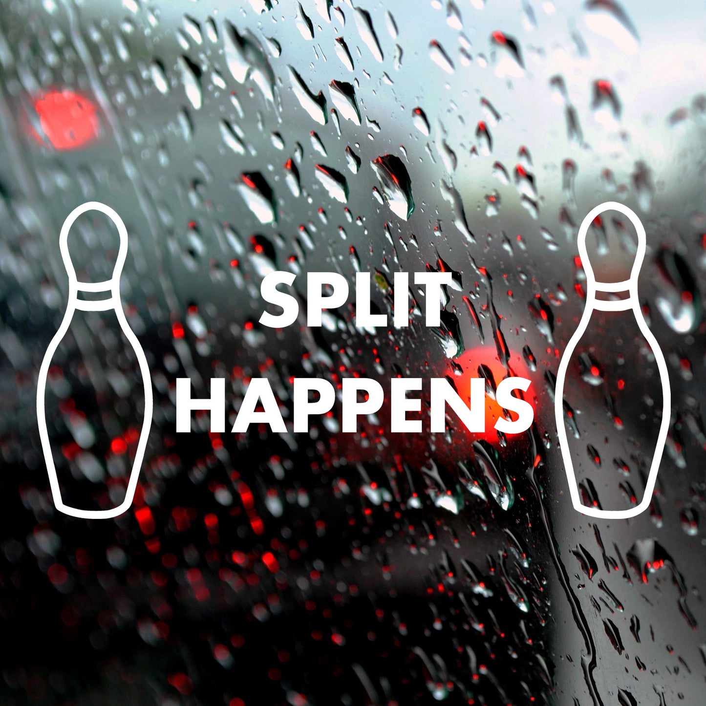 Split happens | Bumper sticker - Adnil Creations