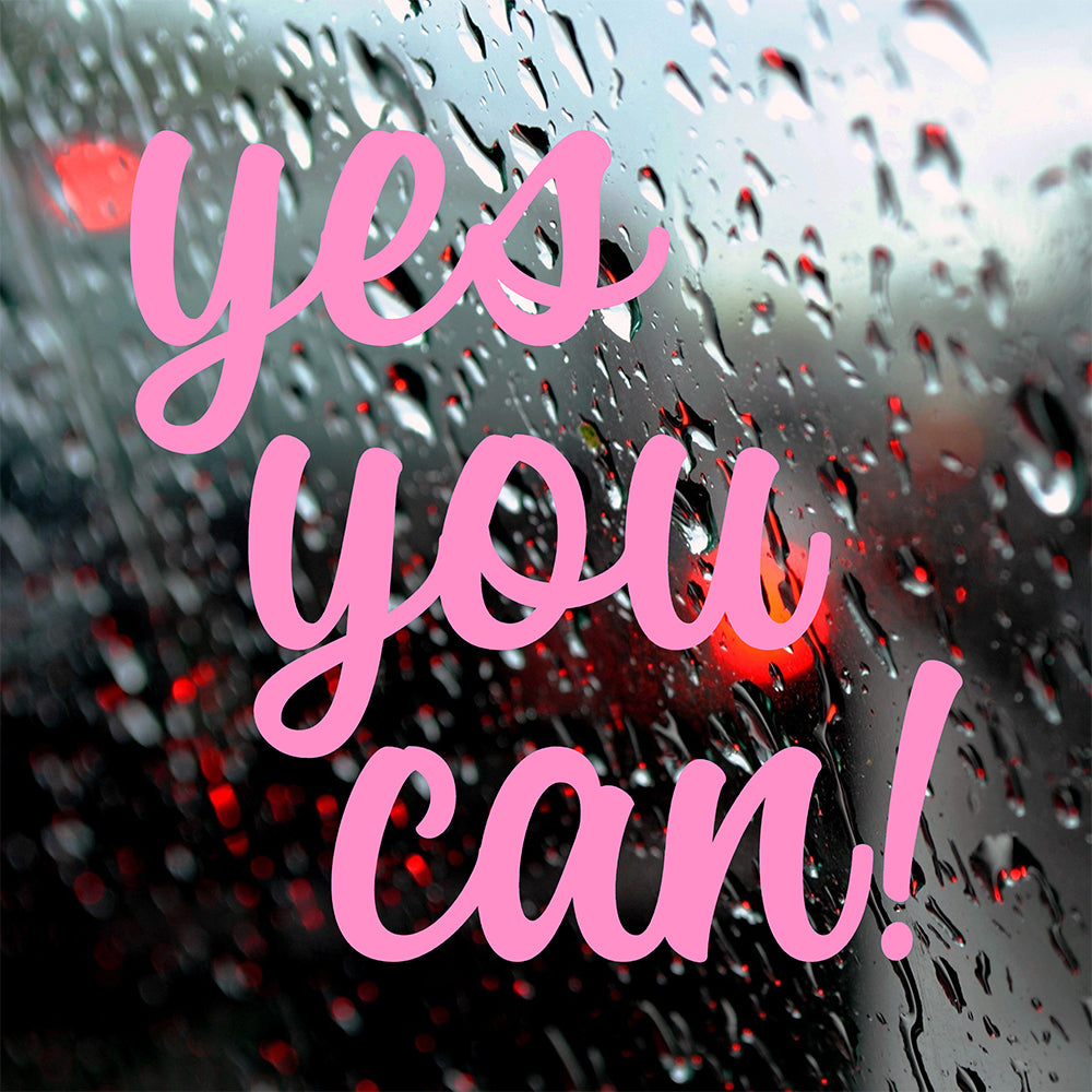 Yes you can | Bumper sticker - Adnil Creations