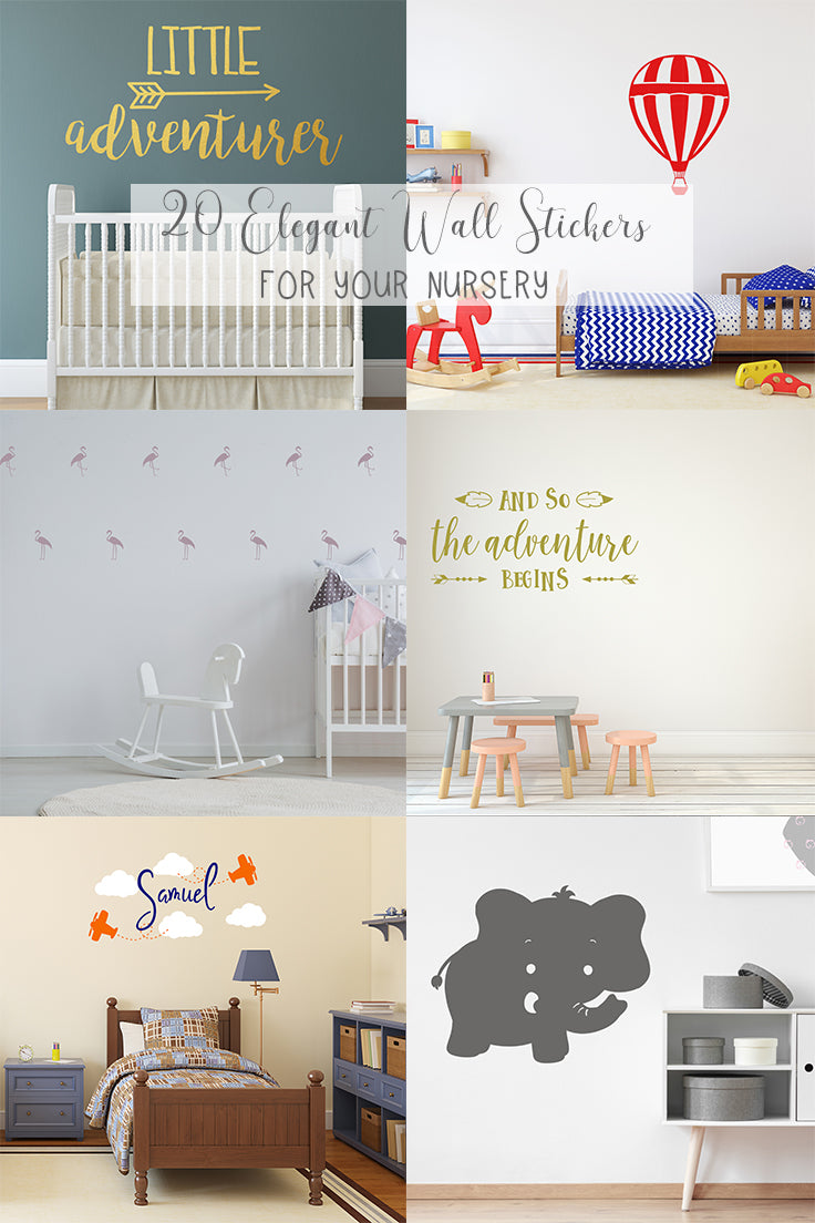 20 Elegant Wall Stickers For Your Nursery