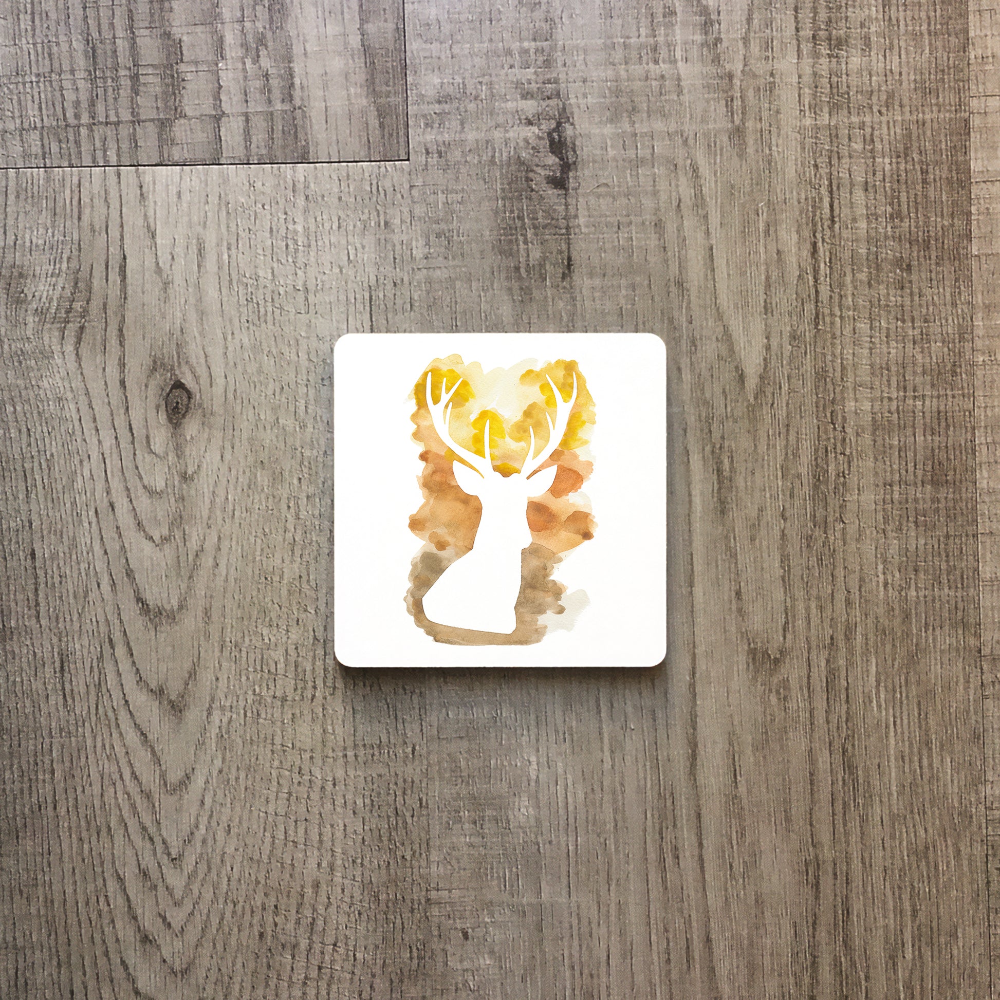 Stag head | Enamel mug-Enamel mug-Adnil Creations